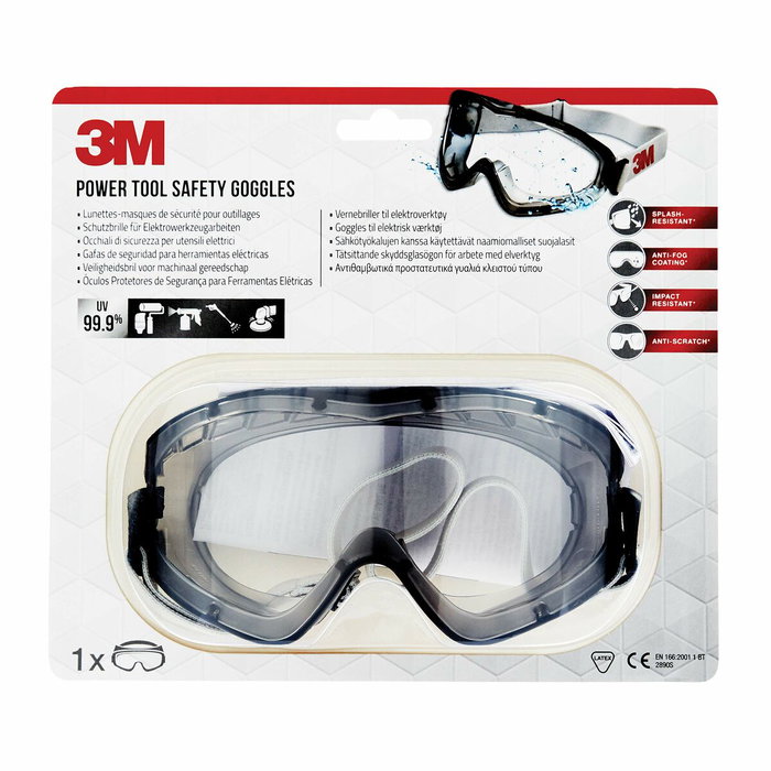 3M Gafas de seguridad 2890 lente incolora 3M Gafas de seguridad 2890 lente incolora