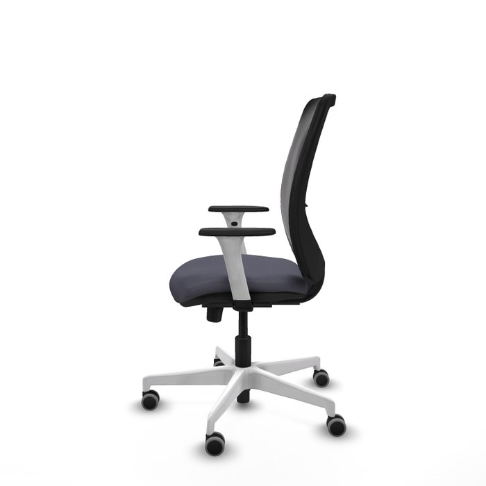 PIQUERAS Y CRESPO Silla de oficina Zulema con mecanismo Sincro, Gris oscuro y Negro PIQUERAS Y CRESPO Silla de oficina Zulema con mecanismo Sincro, Gris oscuro y Negro