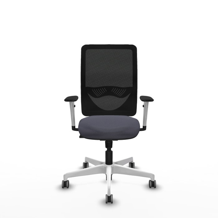 PIQUERAS Y CRESPO Silla de oficina Zulema con mecanismo Sincro, Gris oscuro y Negro PIQUERAS Y CRESPO Silla de oficina Zulema con mecanismo Sincro, Gris oscuro y Negro