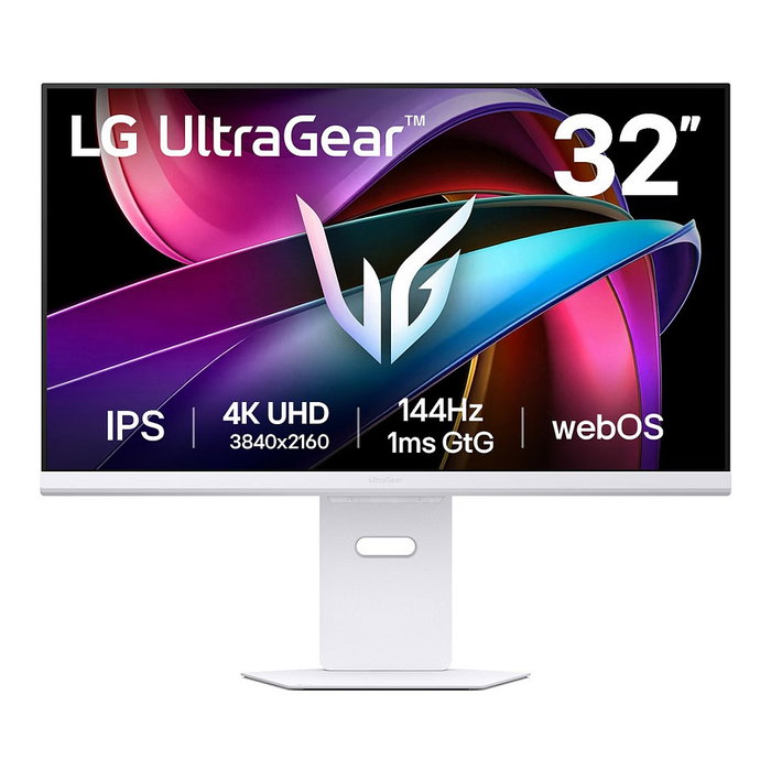 LG UltraGear 32G810SA-W Smart Monitor Gaming 4K UHD 32 pulg. Blanco