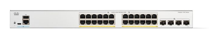 Cisco Catalyst 1200 C1200-24P-4X Switch Gestionado 24 Puertos GE PoE 4x10GE SFP+