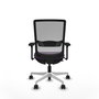 PIQUERAS Y CRESPO Silla de oficina Haches con mecanismo Sincro/Traslack, Morado y Gris