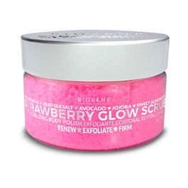 Biovène STRAWBERRY GLOW SCRUB revitalizing body polish exfoliante corporal 200 gr