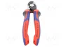 KNIPEX Alicates de corte lateral con muelle de abertura 165 mm