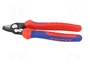 KNIPEX Alicates de corte lateral con muelle de abertura 165 mm
