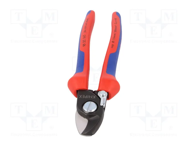 KNIPEX Alicates de corte lateral con muelle de abertura 165 mm