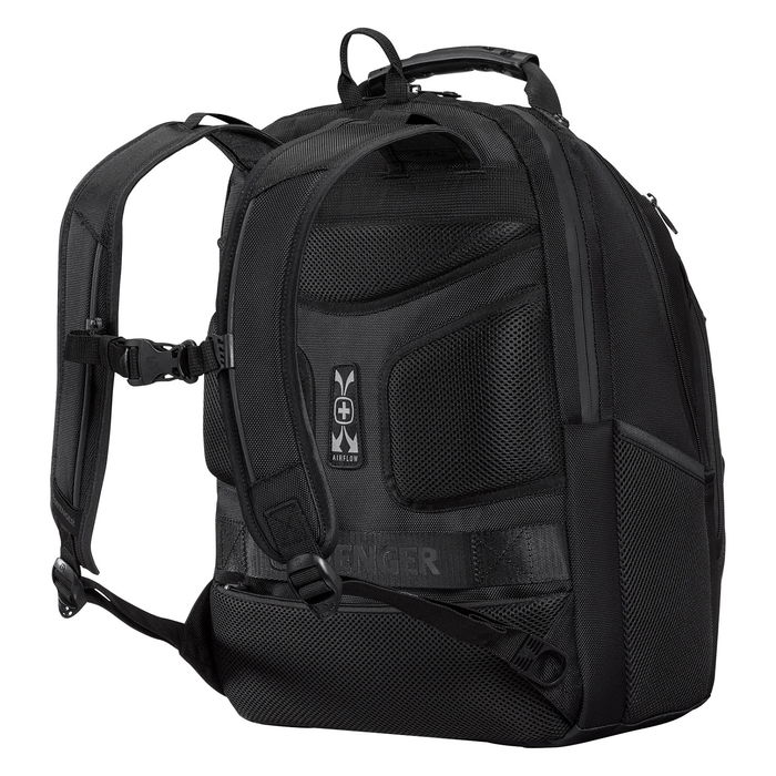 Wenger Legacy Black Series Mochila para portátil 40,64cm (16"), Negro, Poliéster reciclado Wenger Legacy Black Series Mochila para portátil 40,64cm (16"), Negro, Poliéster reciclado