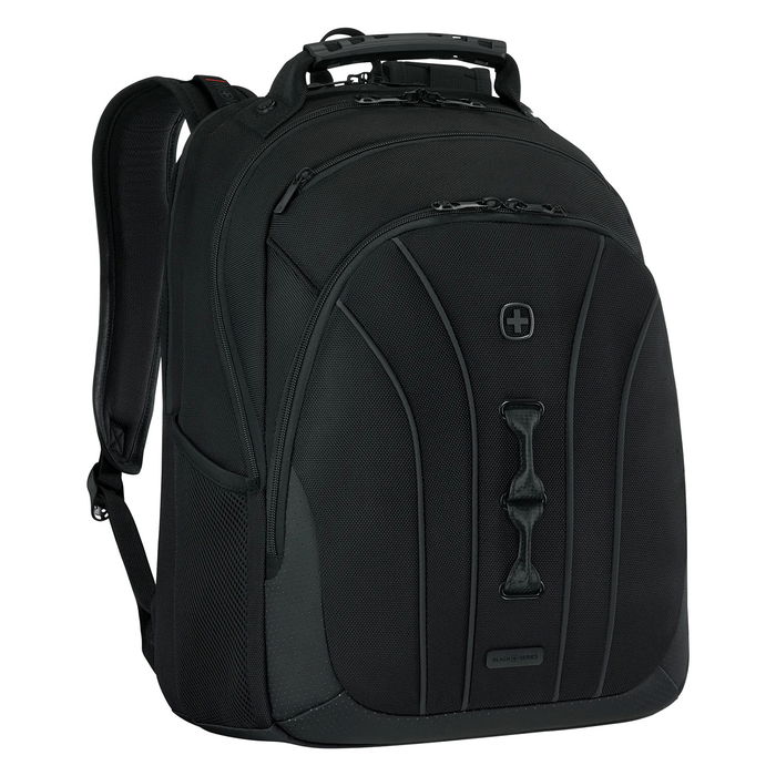 Wenger Legacy Black Series Mochila para portátil 40,64cm (16"), Negro, Poliéster reciclado Wenger Legacy Black Series Mochila para portátil 40,64cm (16"), Negro, Poliéster reciclado
