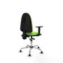 PIQUERAS Y CRESPO Silla de oficina Aýna Pistacho con Brazos 1D