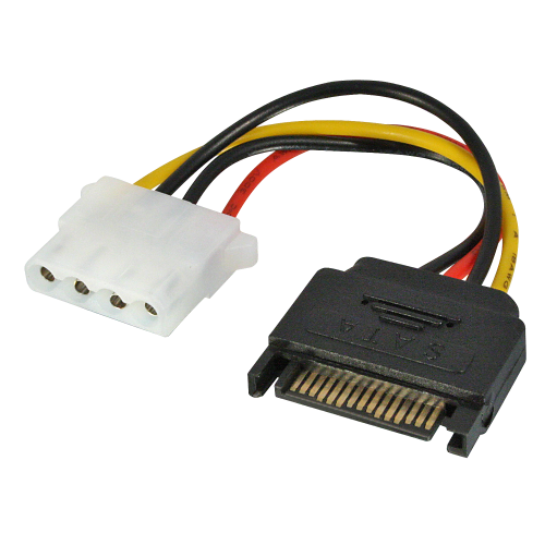 Lindy Adaptador de Alimentación SATA Interno a 4-Pin IDE Molex 50202 Lindy Adaptador de Alimentación SATA Interno a 4-Pin IDE Molex 50202
