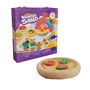 Spin Master Kinetic Sand Squish Pizza 6072551 Juego de Crear Pizzas Moldeables con Arena Cinética para +5 Años