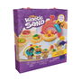 Spin Master Kinetic Sand Squish Pizza 6072551 Juego de Crear Pizzas Moldeables con Arena Cinética para +5 Años