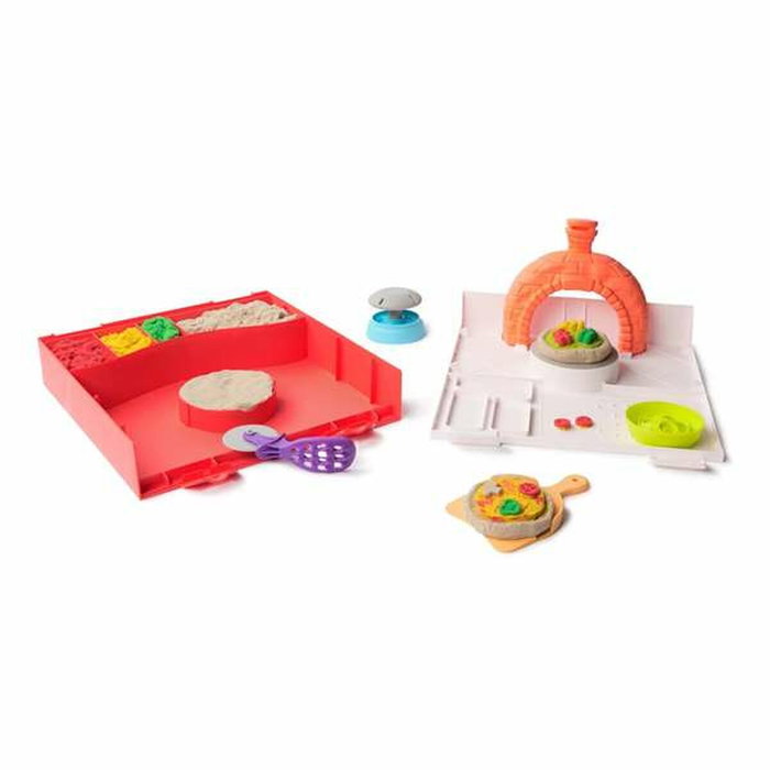 SPIN MASTER Kinetic Sand Squish Pizza