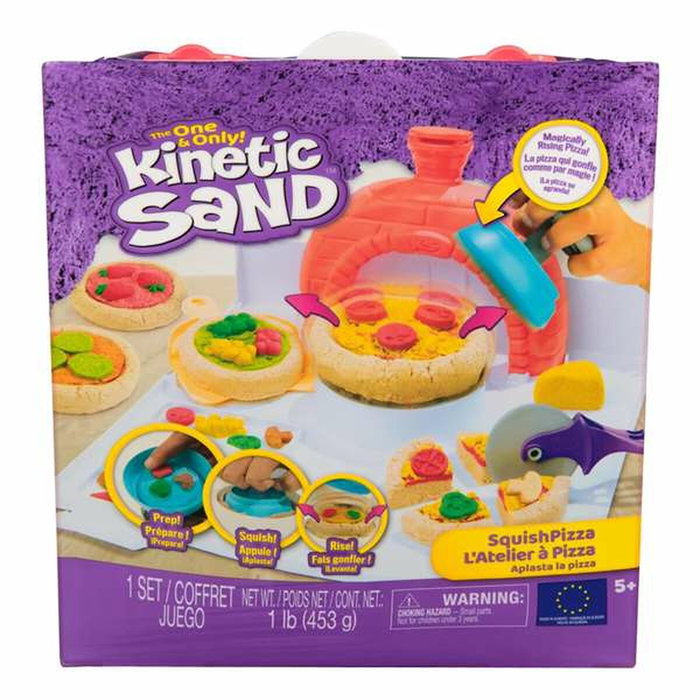 SPIN MASTER Kinetic Sand Squish Pizza