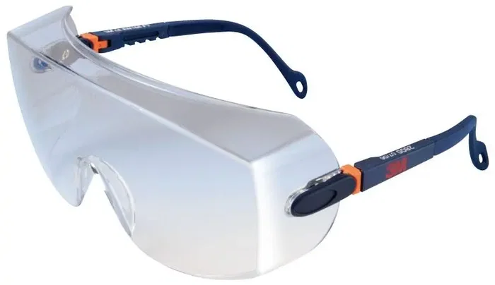3M Cubregafas Comfort Incolora Protección Regulable Policabonato Antiralladura Compatible Gafas Graduadas