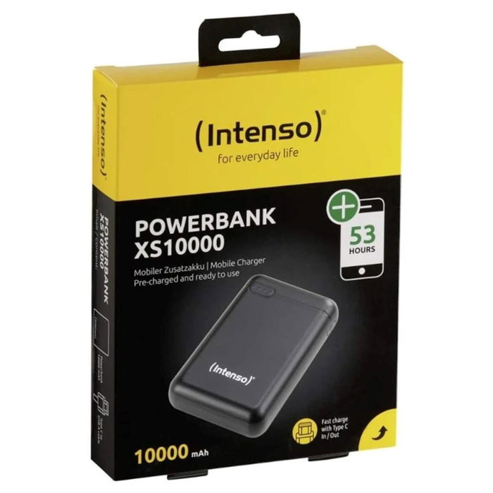 Intenso PD10000 Batería Portátil USB-C 10000mAh Carga Rápida Power Bank