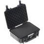 B&W Outdoor Case Type 1000 Negro con Inserción de Espuma