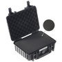 B&W Outdoor Case Type 1000 Negro con Inserción de Espuma