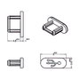 DeLOCK 64007 Cubierta antipolvo USB 2.0 Micro-B, 10 piezas, Negro