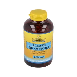 NATURE ESSENTIAL Aceite De Onagra 500Mg (10% Gla) 400 Perlas