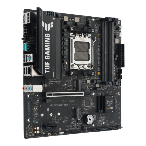ASUS TUF GAMING A620AM-PLUS Placa Base Micro ATX AMD A620A Socket AM5 para AMD Ryzen Serie 7000/8000/9000 DDR5