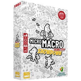 Pegasus Spiele Juego de Mesa Micro Macro Crime City: Showdown - Cooperativo, 1-4 Jugadores, +10 Años, 15-45 Min, Español