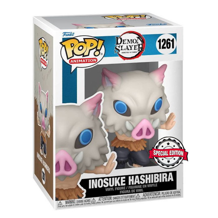 Funko Figura POP Demon Slayer Kimetsu no Yaiba Inosuke Hashibira Exclusive