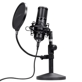 Trust GXT 269 Emita II Micrófono de Estudio USB Negro
