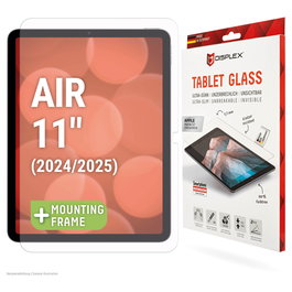 Displex 01962 Protector de Pantalla iPad Air 11" (2024/2025) - Cristal Templado 9H Anti-huellas - 1 ud