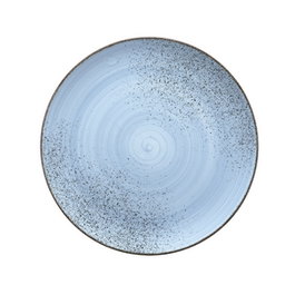 Bauscher Rustic River Plato Hondo 24 cm Plato de Porcelana para Vajilla (Set de 6)