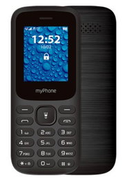 myPhone 2220 Teléfono Móvil Dual SIM Negro 1,77" TFT 32MB RAM Cámara Radio Linterna