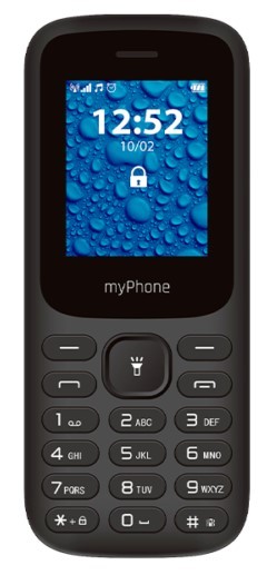 myPhone 2220 Teléfono Móvil Dual SIM Negro 1,77" TFT 32MB RAM Cámara Radio Linterna