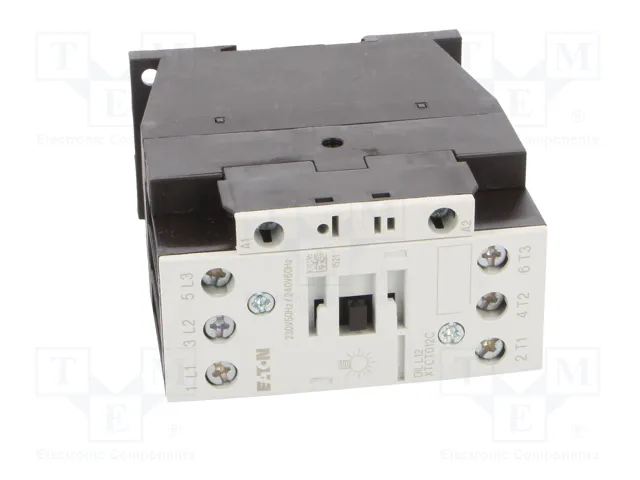 EATON ELECTRIC Contactor DILL12 3-polar 12A 230VAC