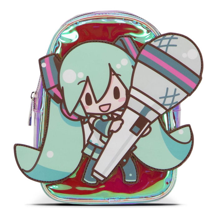 Difuzed Hatsune Miku Mini-Mochila Shiny Difuzed Hatsune Miku Mini-Mochila Shiny