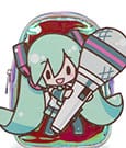 Difuzed Hatsune Miku Mini-Mochila Shiny Difuzed Hatsune Miku Mini-Mochila Shiny
