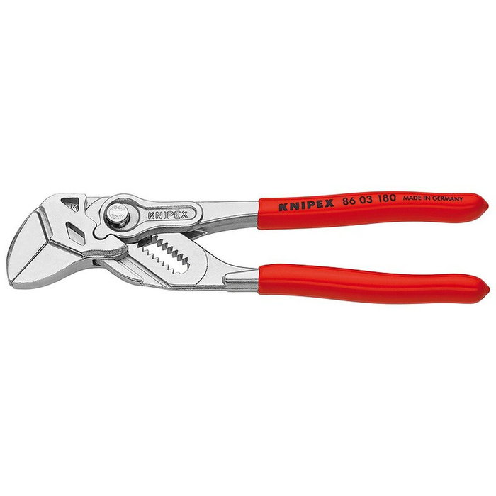 Knipex Tenaza llave con recubrimiento de plástico 180 mm