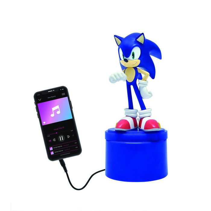 Lexibook Altavoz con luz nocturna Sonic the Hedgehog