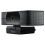 Trust Teza Webcam 4K Ultra HD con Enfoque Automático y Micrófono Dual - Negro