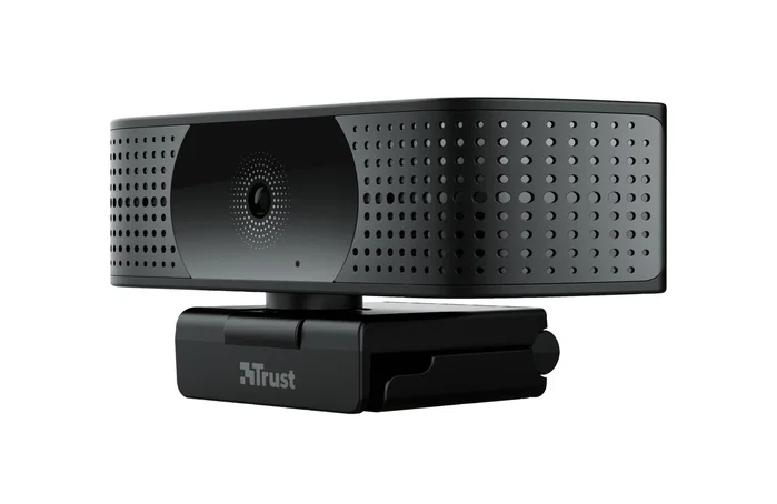 Trust Teza Webcam 4K Ultra HD con Enfoque Automático y Micrófono Dual, Negro Trust Teza Webcam 4K Ultra HD con Enfoque Automático y Micrófono Dual, Negro