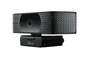 Trust Teza Webcam 4K Ultra HD con Enfoque Automático y Micrófono Dual, Negro
