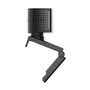 Trust Teza Webcam 4K Ultra HD con Enfoque Automático y Micrófono Dual, Negro
