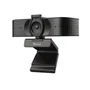 Trust Teza Webcam 4K Ultra HD con Enfoque Automático y Micrófono Dual, Negro