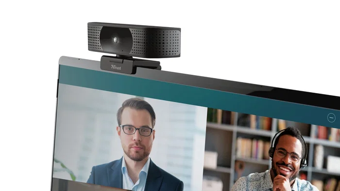 Trust Teza Webcam 4K Ultra HD con Enfoque Automático y Micrófono Dual, Negro Trust Teza Webcam 4K Ultra HD con Enfoque Automático y Micrófono Dual, Negro