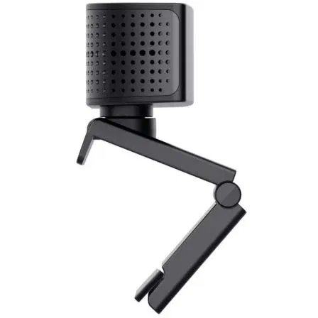 Trust Teza Webcam 4K Ultra HD 3840 x 2160 Enfoque Automático, Campo de Visión 74°, Micrófono Dual, Incluye Trípode y Obturador - 24280