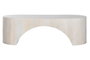 DKD Home Decor Mesa de Centro Mango Blanco 137x60x42 cm