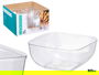 Leknes Bol Cuadrado Pequeño Transparente 800 ml 15x7x15 cm (Set de 48)