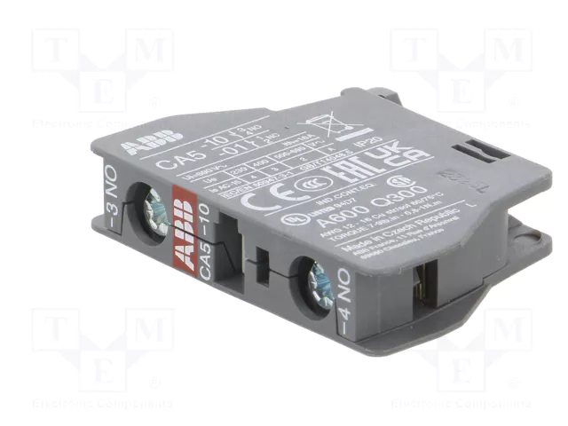 ABB 1SBN010010R1010 Contactores auxiliares con agarres de tornillo