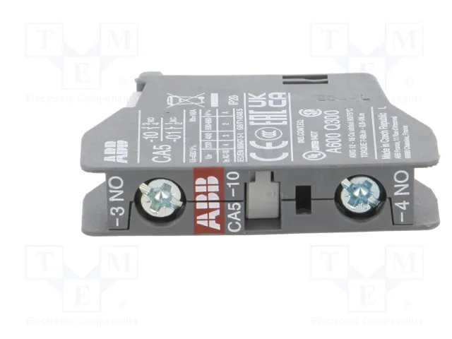 ABB 1SBN010010R1010 Contactores auxiliares con agarres de tornillo