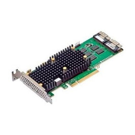 Broadcom MegaRAID 9660-16i Controladora RAID PCIe 4.0 x8 16 Puertos SAS/SATA con 4GB Cache SFF-8654 para Servidores