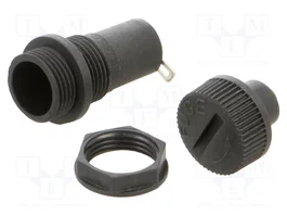 ESKA Portafusibles para Panel 5x20mm 10A 250VAC
